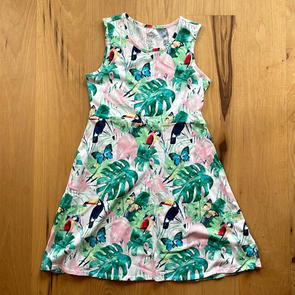 Tropical dress athleisure vacation summer